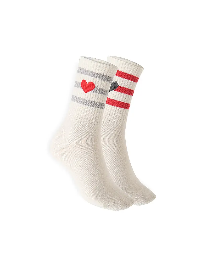 OPUS | Lot de 2 paires de chaussettes YENNIS JOYFUL | rot
