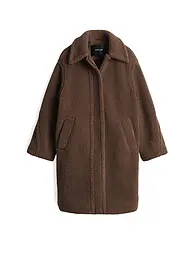 OPUS | Manteau aspect fourrure HEDDY | Marron