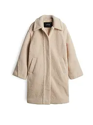 OPUS | Manteau aspect fourrure HEDDY | Beige