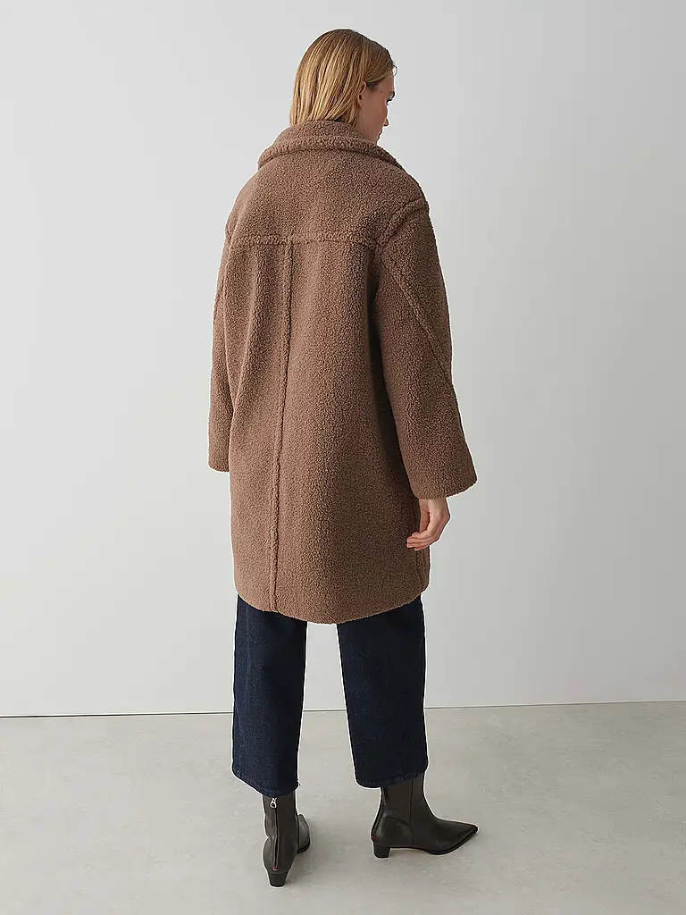 OPUS | Manteau aspect fourrure HEDDY | 