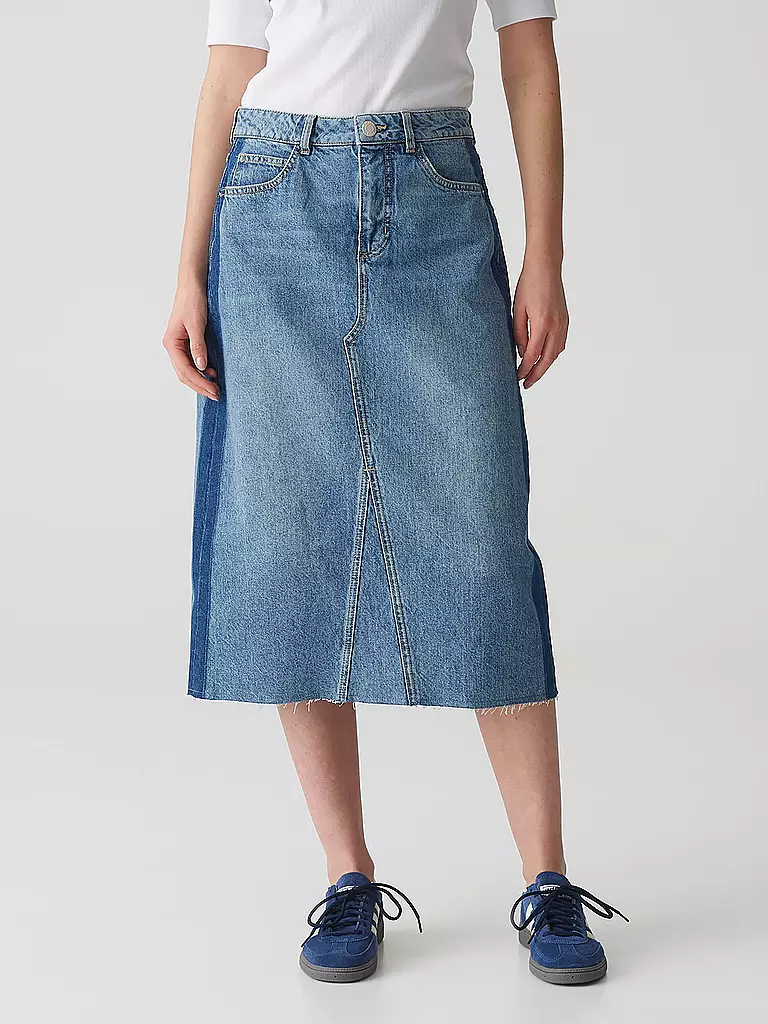 OPUS | Midi RINSO STRIPE | Bleu