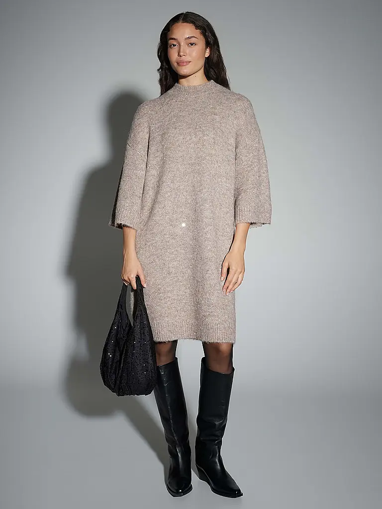 OPUS | Midikleid WALIET | Camel