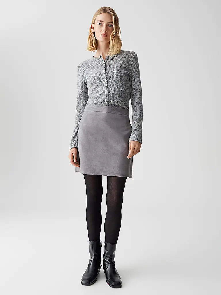 OPUS | Mini-jupe RELVINA COZY | Gris