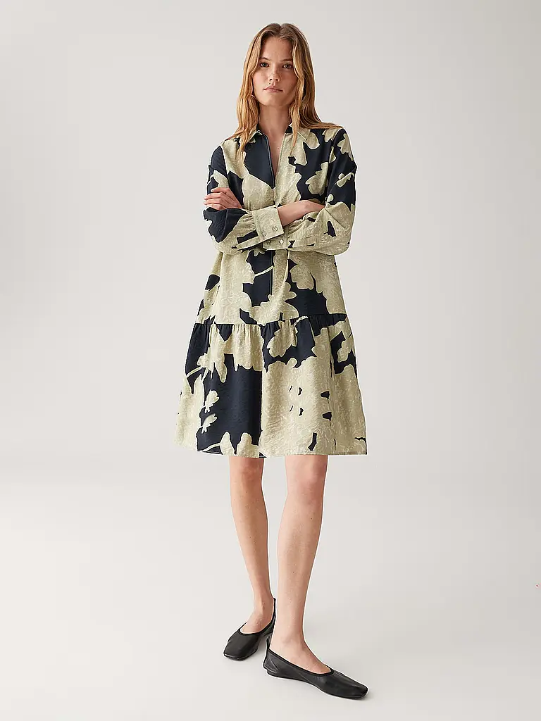OPUS | Mini-robe WEMMY ANALOGUE | Bleu foncé