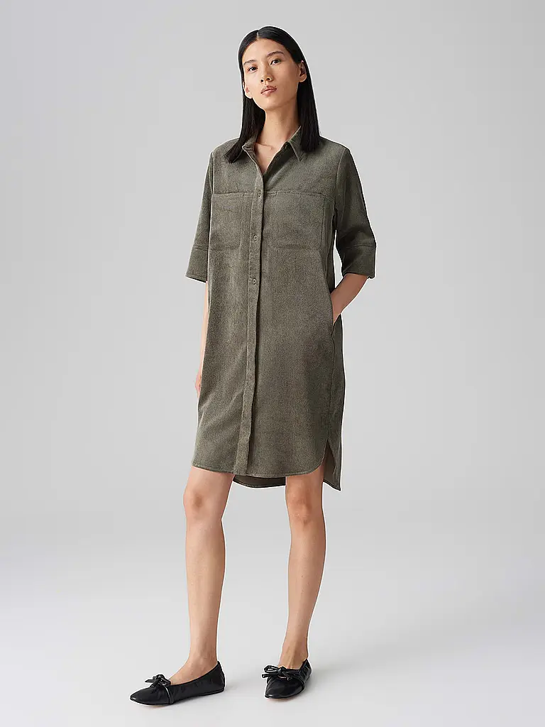 OPUS | Mini-robe WINCHESTA | Vert foncé