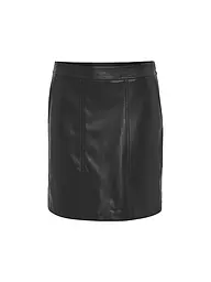 OPUS | Minirock in Lederoptik RELVINA EDGY | Noir