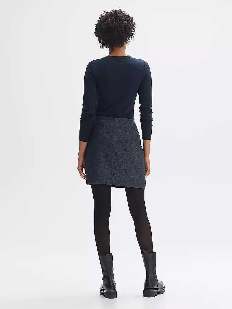 OPUS | Minirock RABEA CANVAS | Bleu