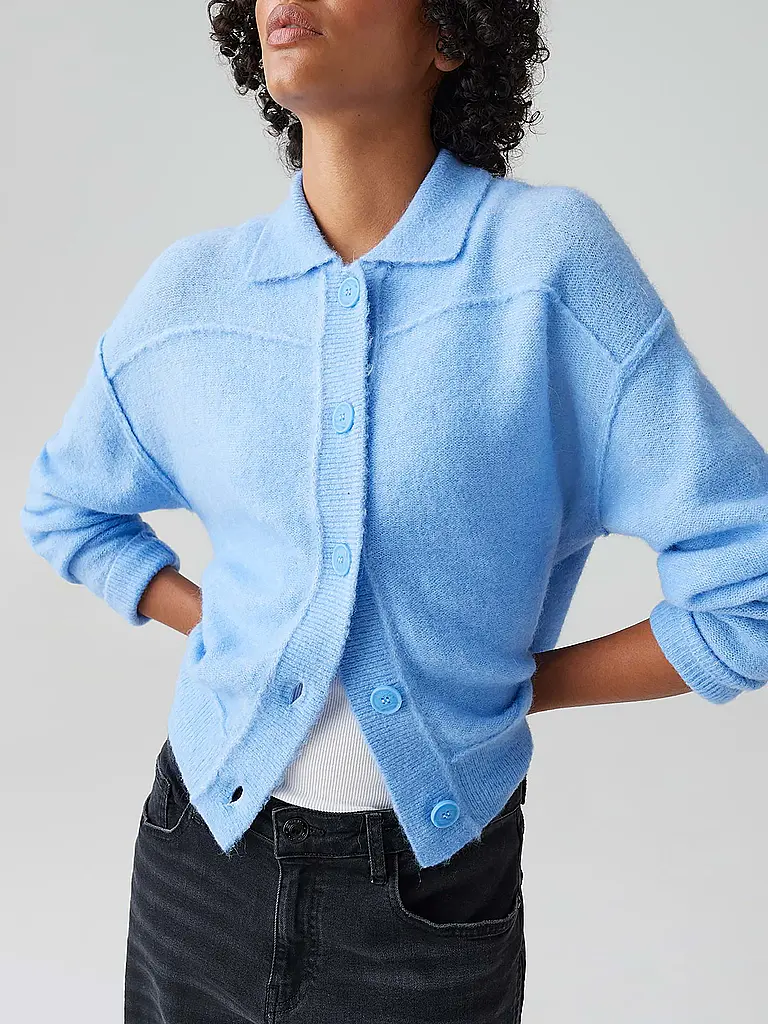 OPUS | Nom du produit: Gilet DANEKE | Bleu clair