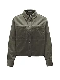 OPUS | Overshirt FALBA | Vert foncé