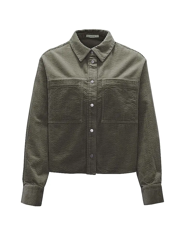 OPUS | Overshirt FALBA | Vert foncé