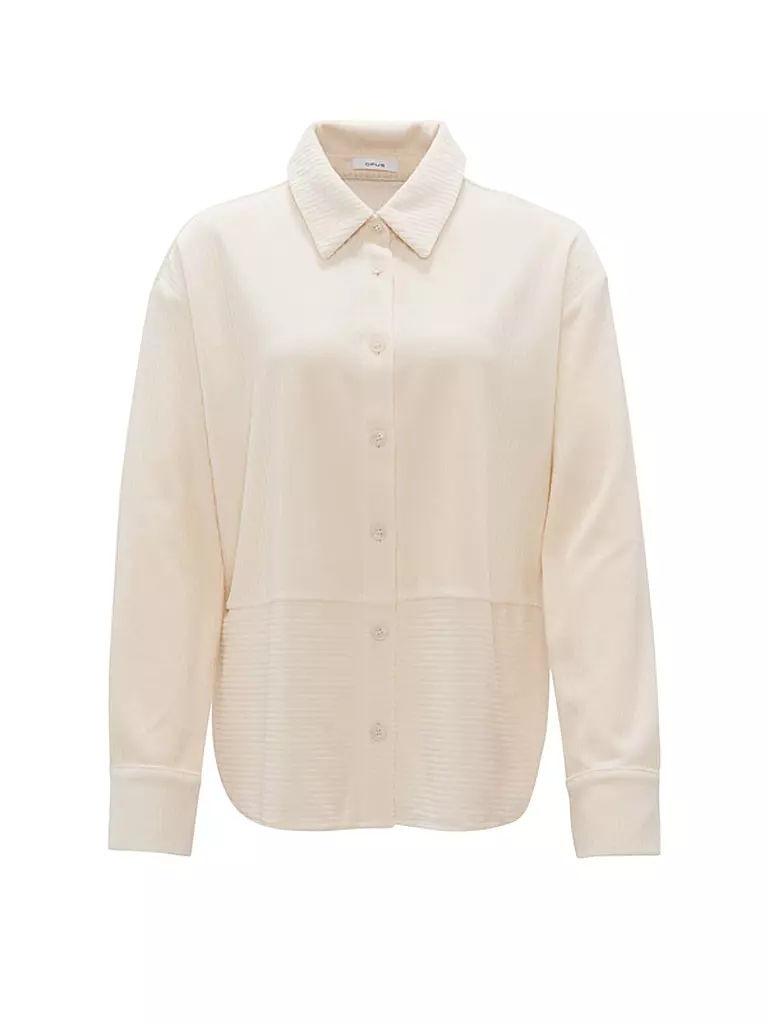 OPUS | Overshirt FLEVO | Crème