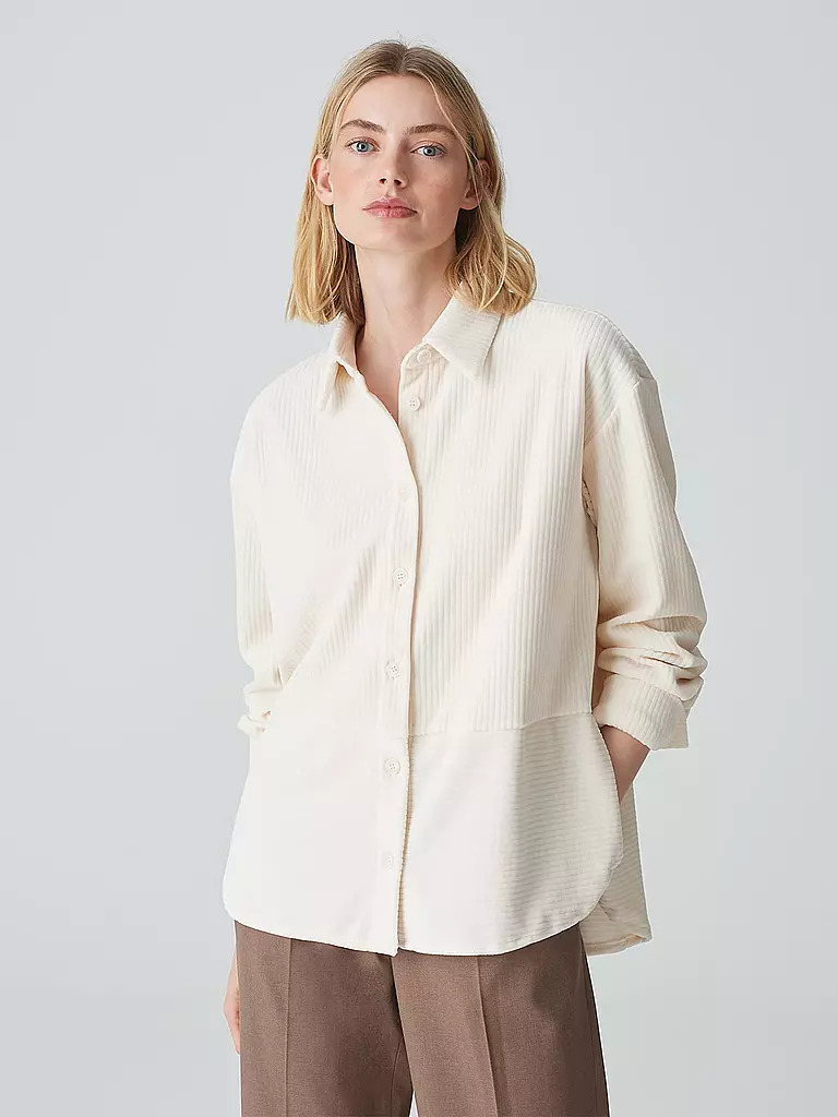 OPUS | Overshirt FLEVO | Crème