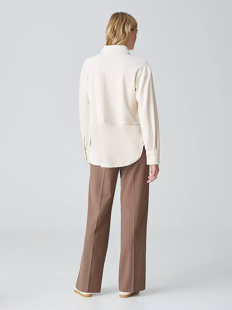 OPUS | Overshirt FLEVO | Crème