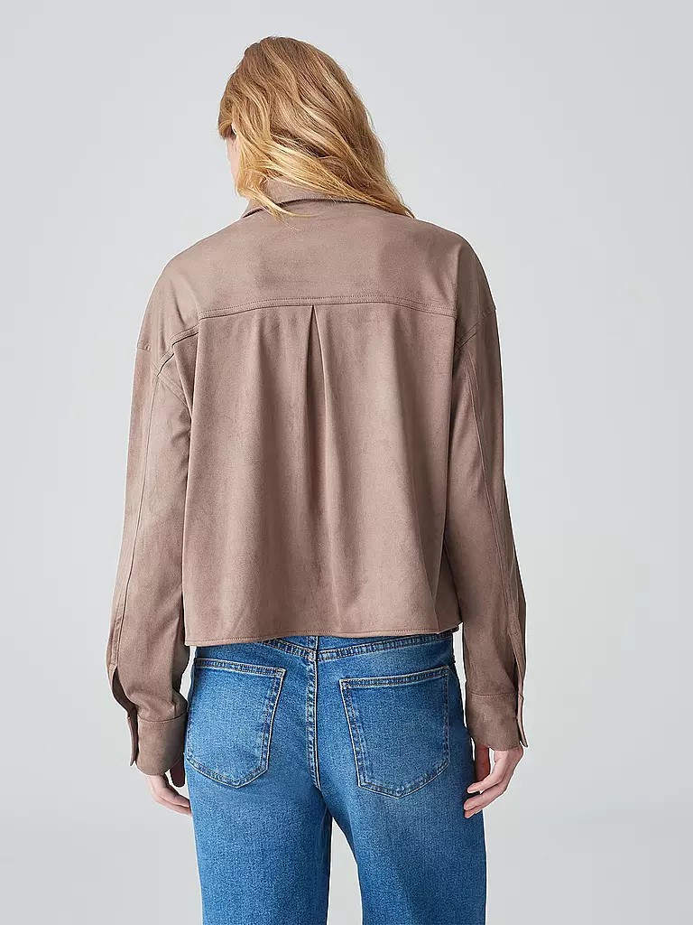 OPUS | Overshirt FONTEGA | Marron