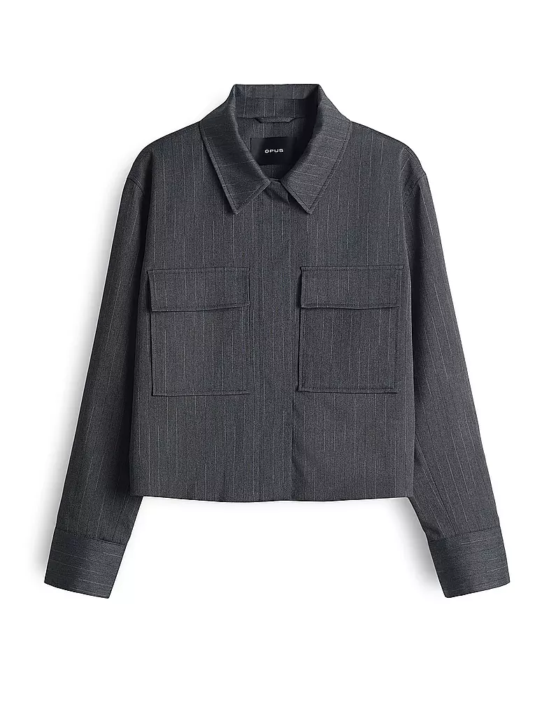 OPUS | Overshirt HYDENA | Bleu foncé