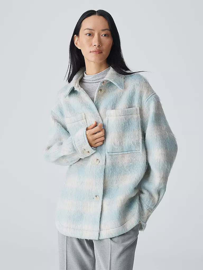 OPUS | Overshirt JELMA | Bleu