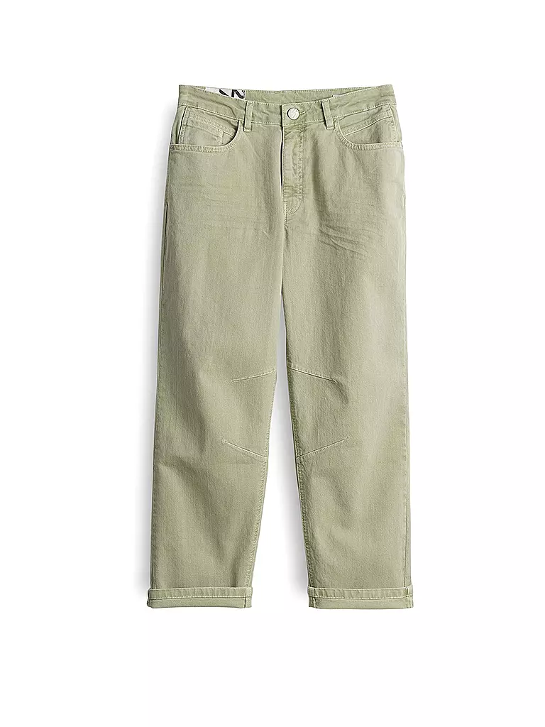 OPUS | Pantalon 7/8 LISSIE CITY | olive