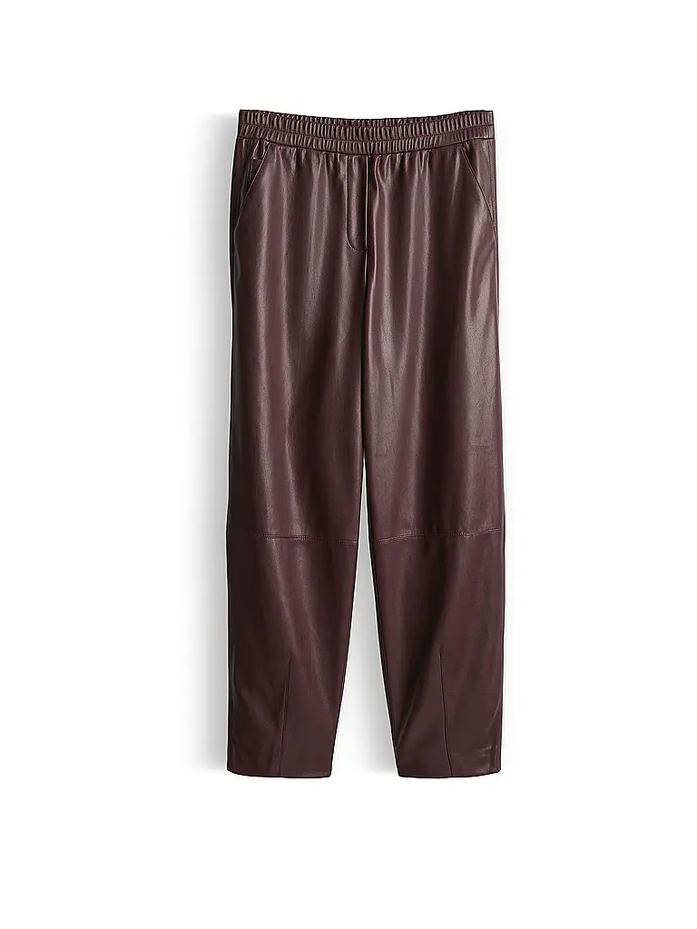 OPUS | Pantalon aspect cuir MYHA EDGY | Baie