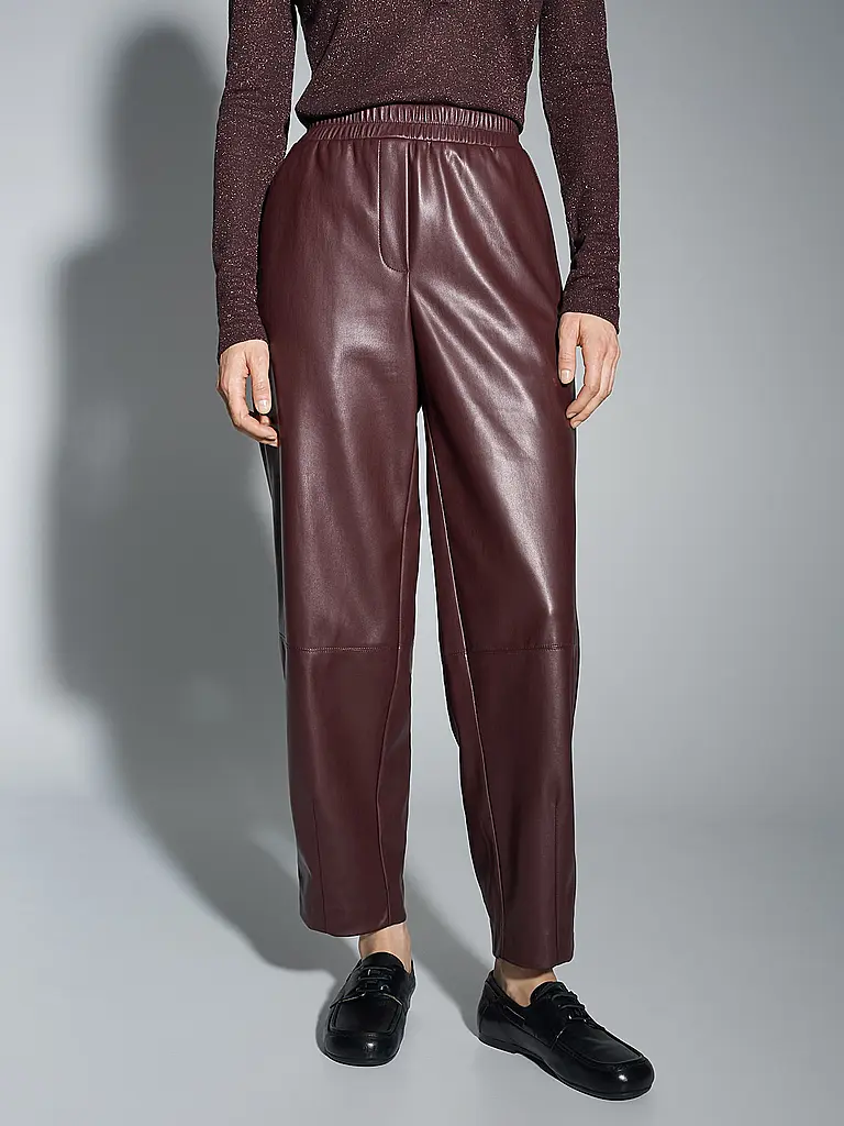 OPUS | Pantalon aspect cuir MYHA EDGY | Baie