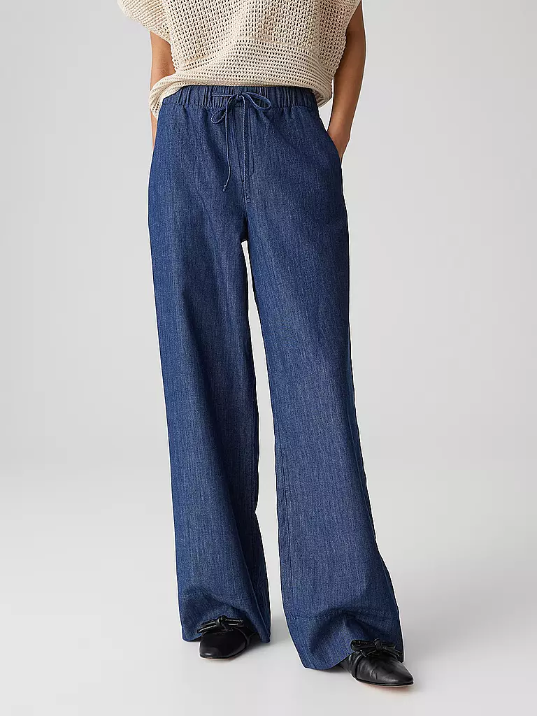 OPUS | Pantalon business MELANE DENIM | blau