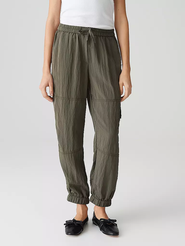 OPUS | Pantalon cargo ERSIMA TRAVEL | olive