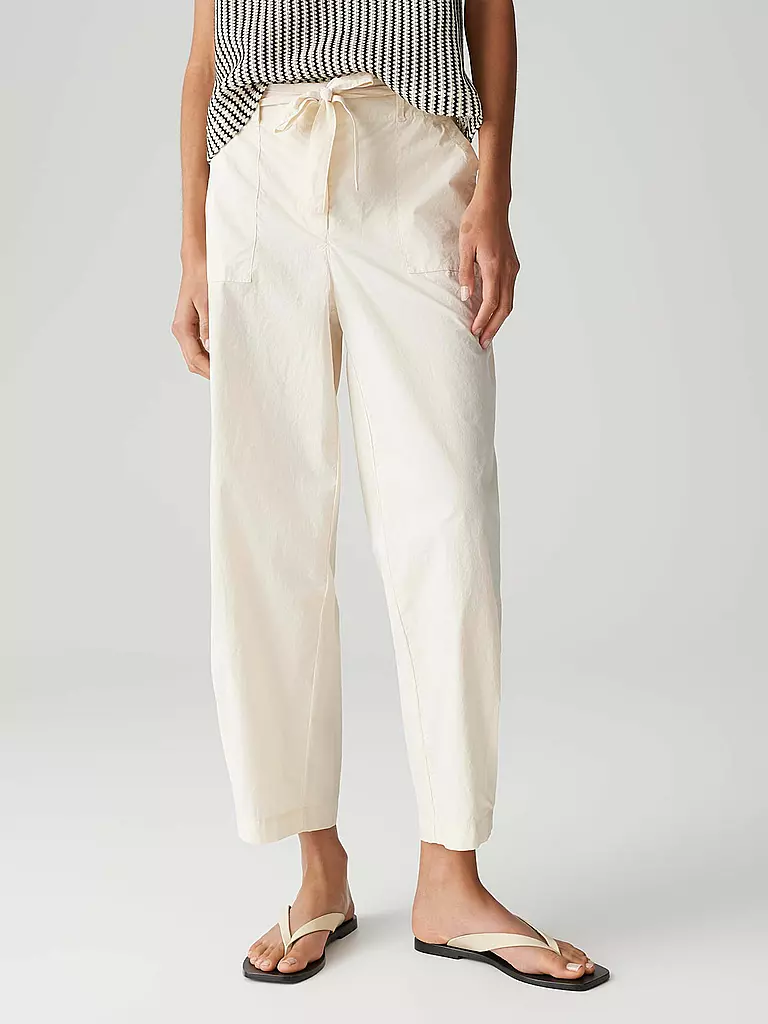 OPUS | Pantalon cargo MYHA | creme