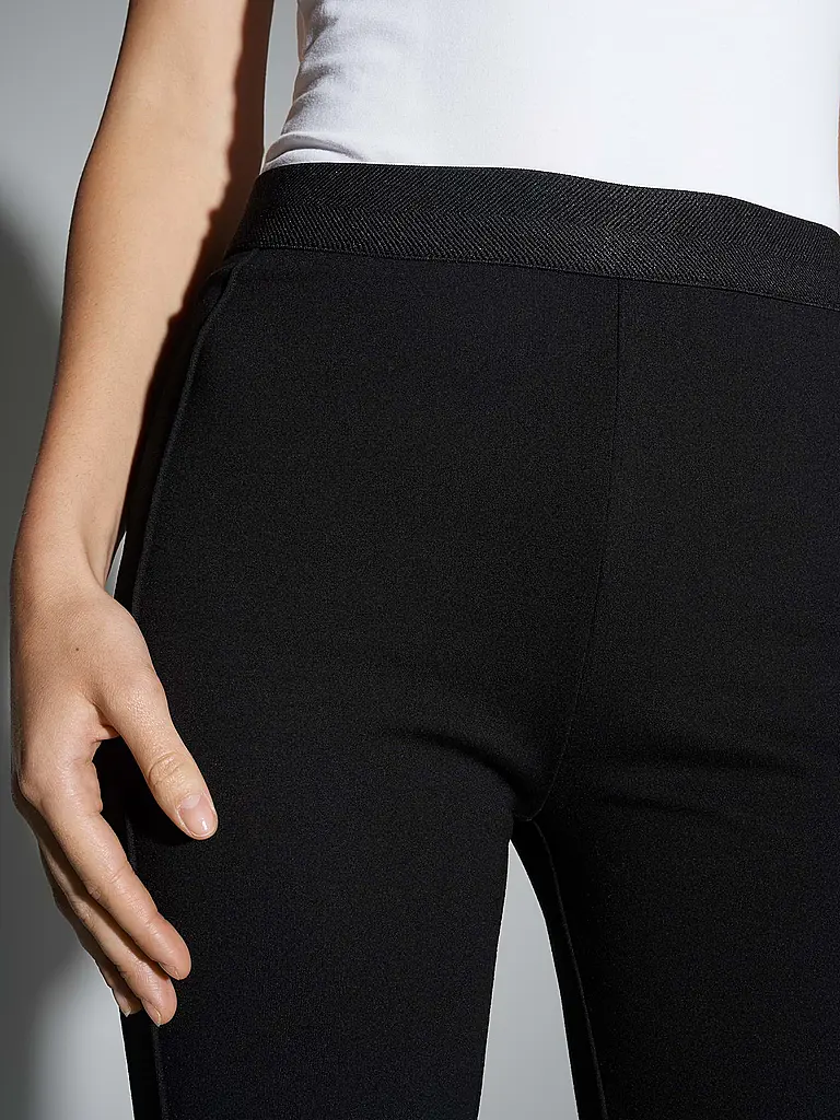 OPUS | Pantalon coupe évasée ERJA COSMIC | Noir