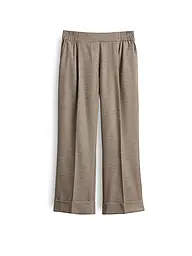OPUS | Pantalon coupe jogging MAIKITO PEPITA | Marron clair