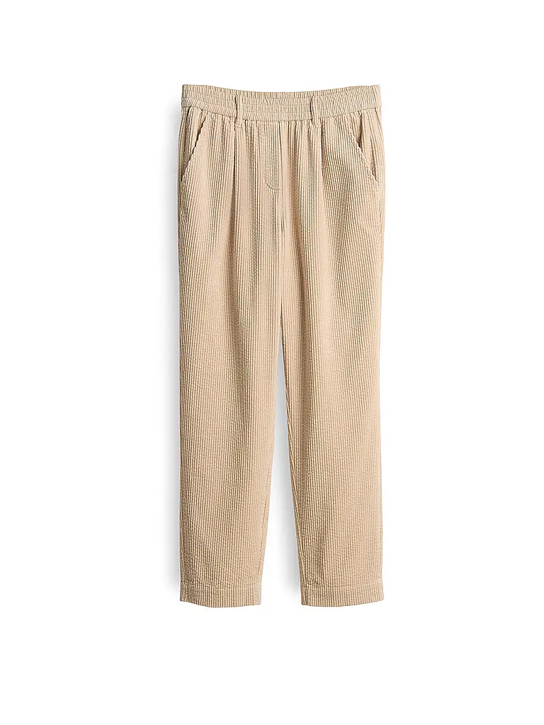 OPUS | Pantalon coupe jogging | beige