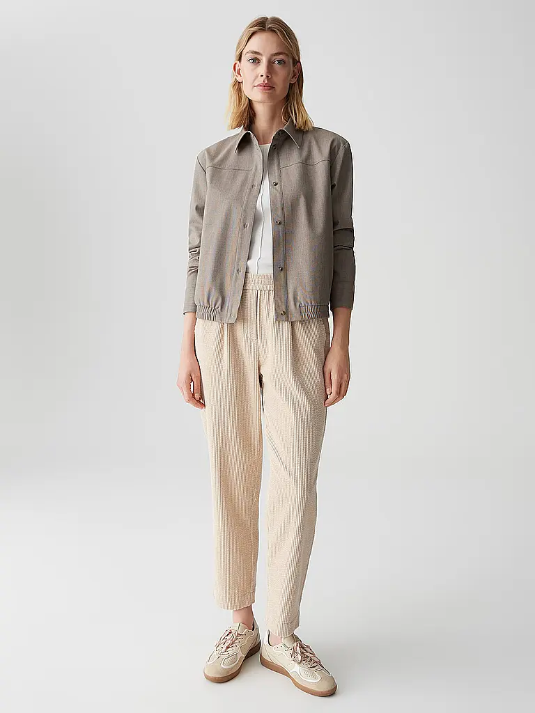 OPUS | Pantalon coupe jogging | beige