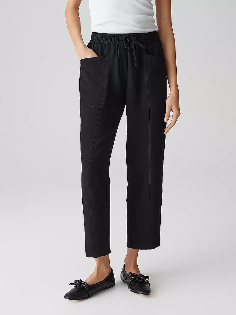 OPUS | Pantalon de jogging coupe MYHA TRAVEL | schwarz