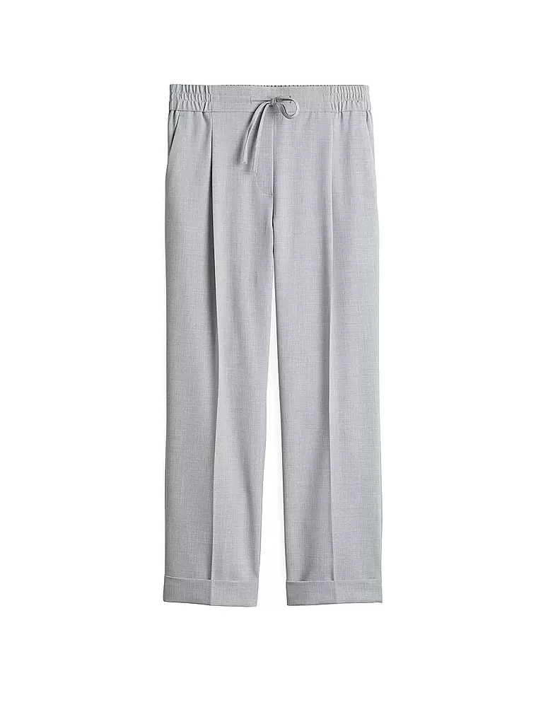 OPUS | Pantalon de tailleur 7/8 MELOSA CITY | hellgrau