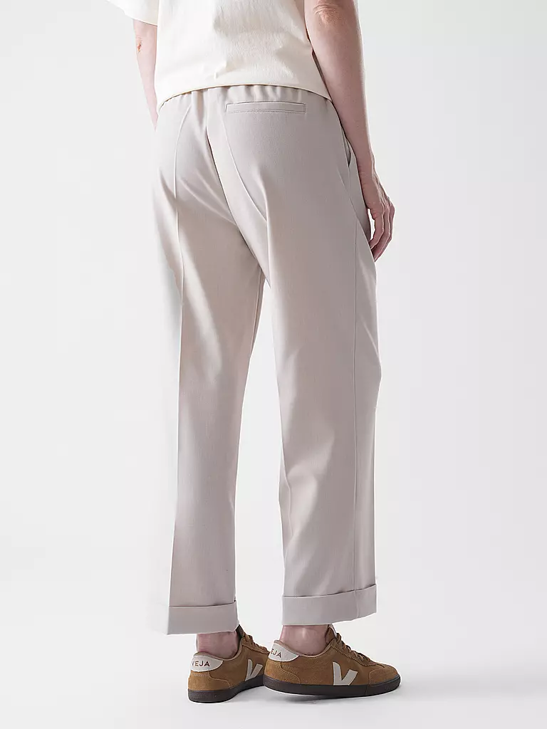 OPUS | Pantalon de tailleur 7/8 MELOSA CITY | beige