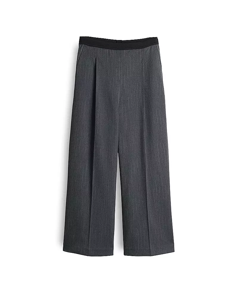 OPUS | Pantalon de tailleur 7/8 MOZY LANE | Bleu foncé