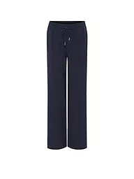 OPUS | Pantalon de tailleur coupe large MAROU DYNAMIC | Bleu foncé