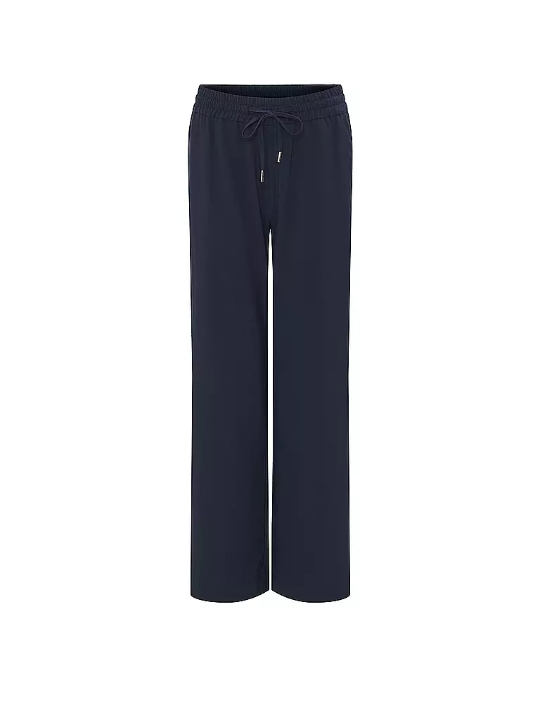 OPUS | Pantalon de tailleur coupe large MAROU DYNAMIC | Bleu foncé