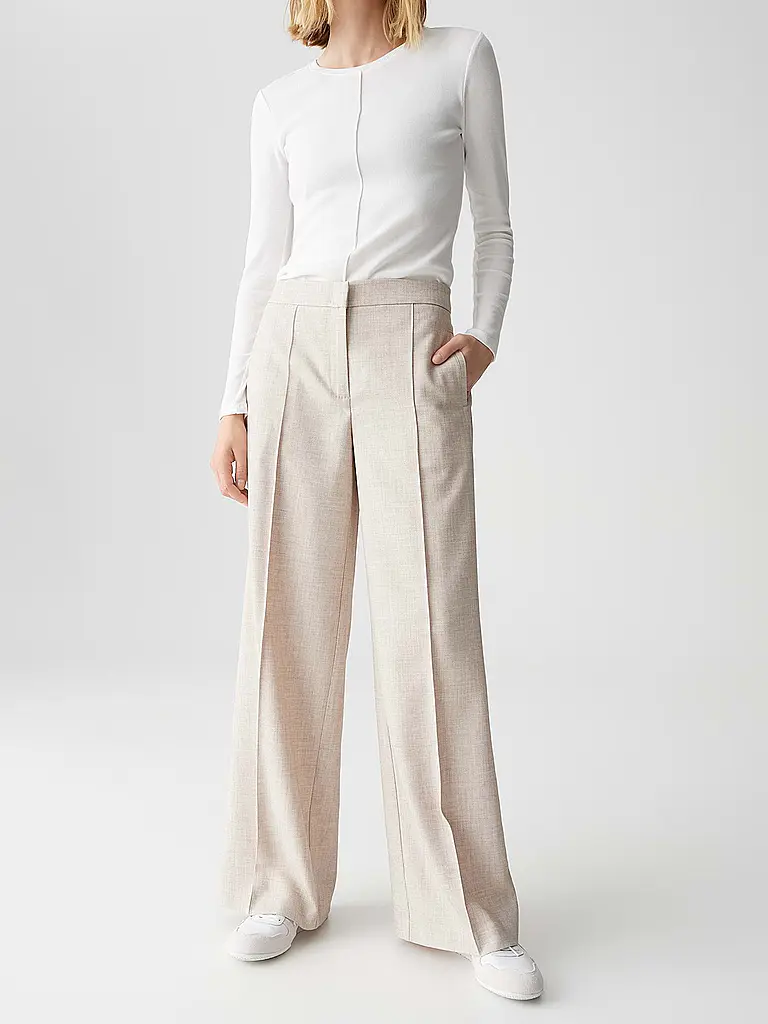OPUS | Pantalon de tailleur MAIGA COZY | Beige