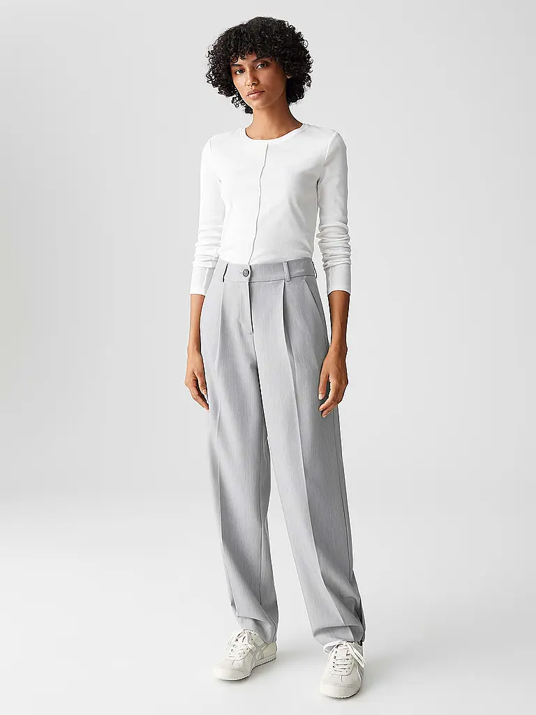 OPUS | Pantalon de tailleur MAIGA FRESH | Gris