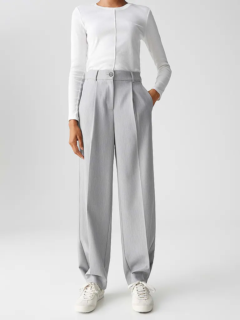 OPUS | Pantalon de tailleur MAIGA FRESH | Gris
