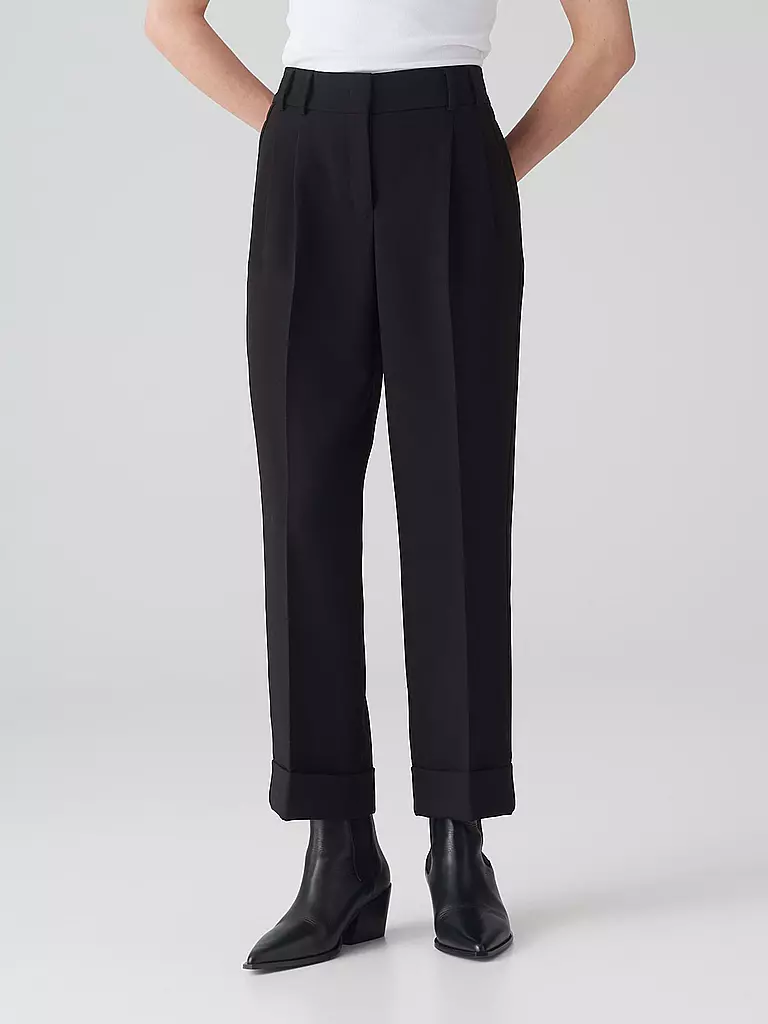 OPUS | Pantalon de tailleur MALLON | Noir
