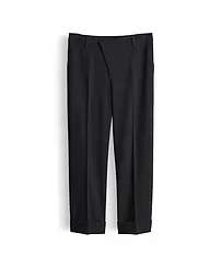 OPUS | Pantalon de tailleur MEERI CRISSCROSS | Noir
