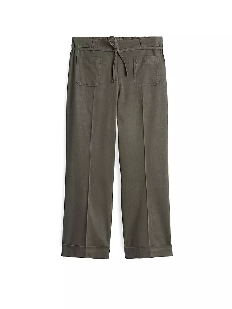 OPUS | Pantalon de tailleur MEERI URBAN | Olive