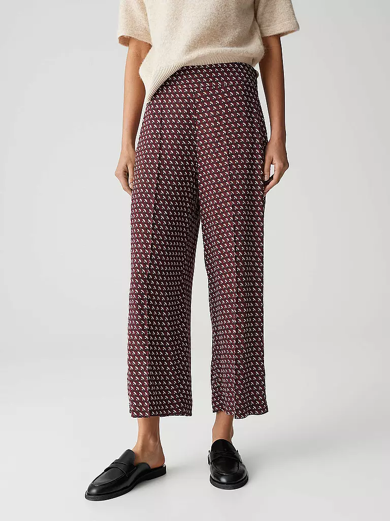 OPUS | Pantalon de tailleur MISHA LONDON | dunkelrot
