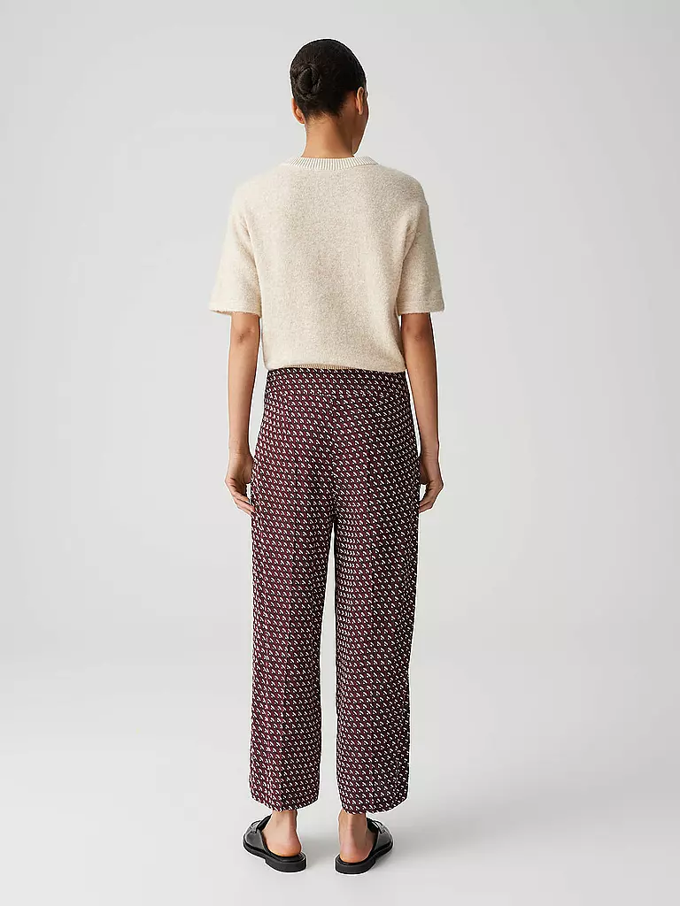 OPUS | Pantalon de tailleur MISHA LONDON | dunkelrot