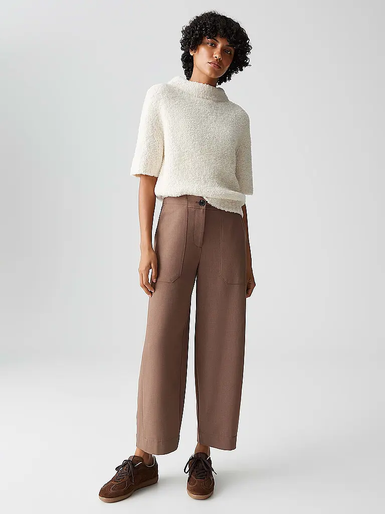 OPUS | Pantalon de tailleur MYHA FRESH | Marron