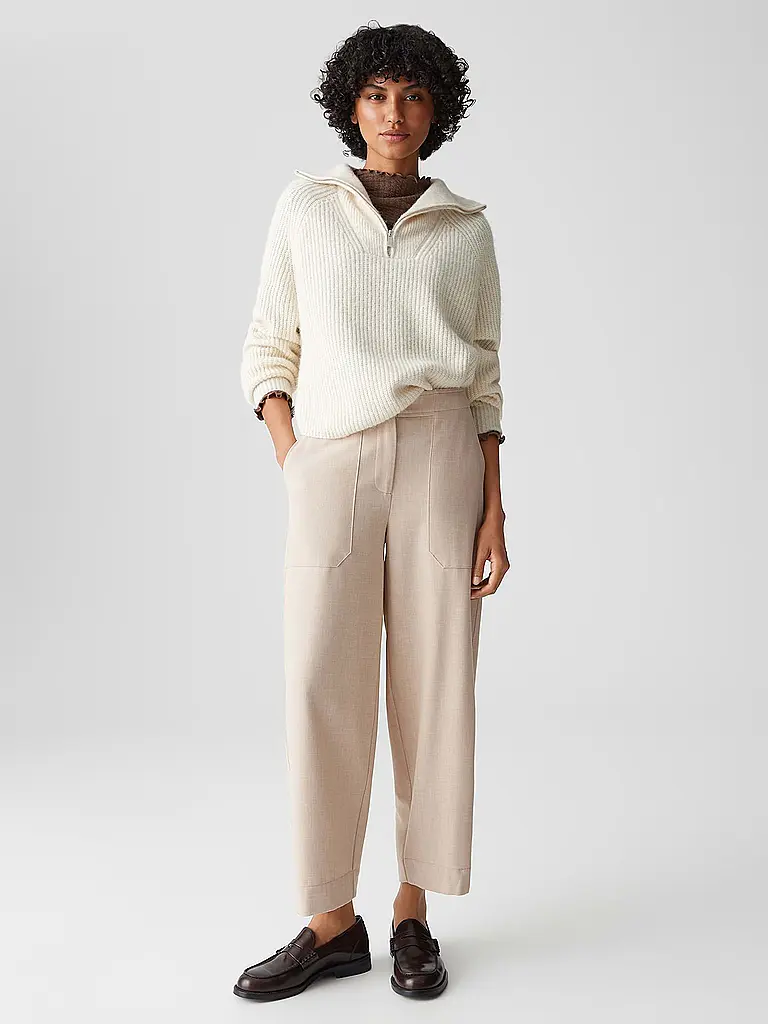 OPUS | Pantalon de tailleur MYHA FRESH | Beige