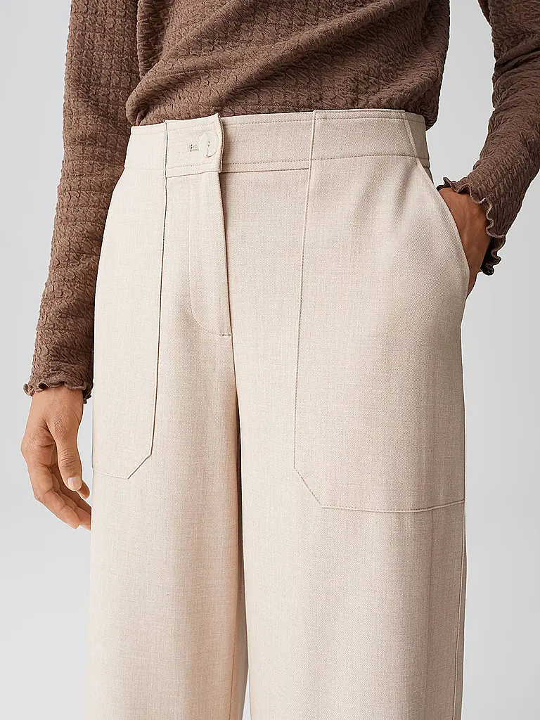 OPUS | Pantalon de tailleur MYHA FRESH | Beige