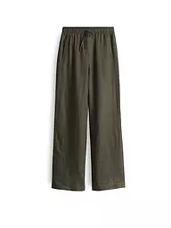 OPUS | Pantalon en lin MILENI | Olive