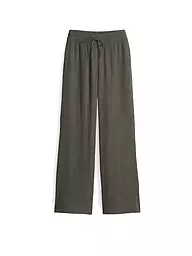 OPUS | Pantalon Jogging Fit MAROU CRINKLE | Vert foncé