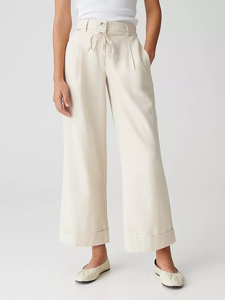 OPUS | Pantalon Marlene MEERI FRENCH | Crème